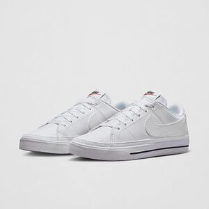 Nike Women's  White  Casual Court Shoes